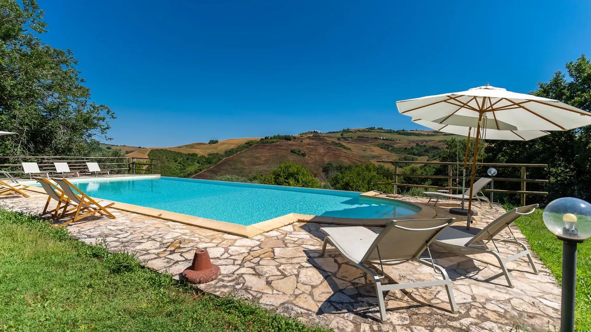 Luxury Villa Tre Querce W View - Private E Relaxing Location Under Stars Ulignano